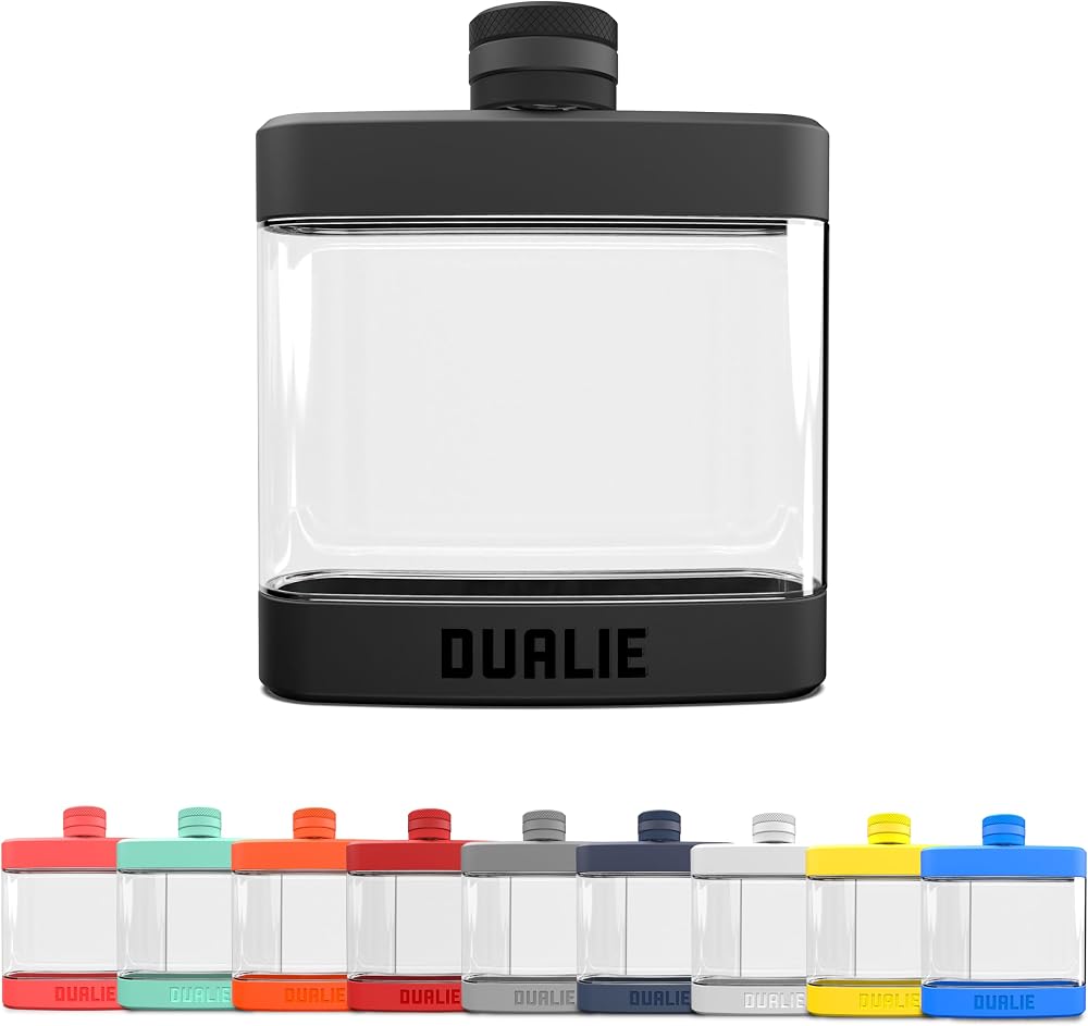 6 oz Hip Flask — Black