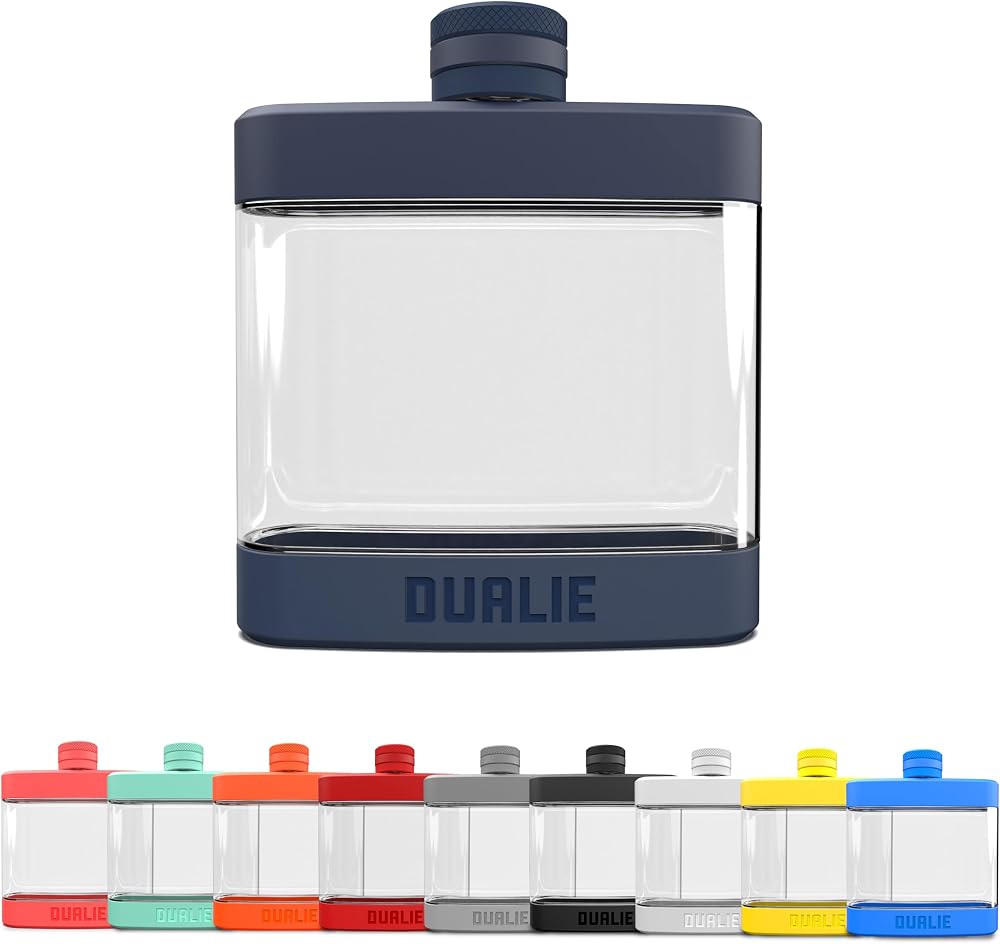 6 oz Hip Flask — Navy