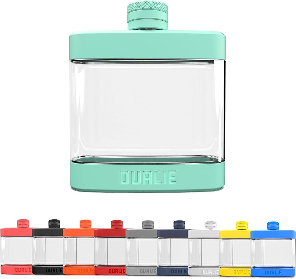 6 oz Hip Flask — Seafoam