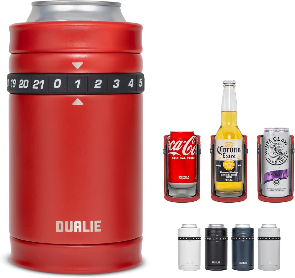 Tracker Drink Cooler — Burnt Red
